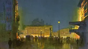 Piccadilly Circus, London 1926