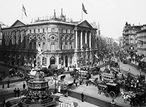 Piccadilly Circus London Victorian period
