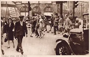 Piccadilly Circus - WW2