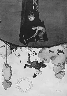 Tunnelling Prints: A Pick Nick Down Under by William Heath Robinson