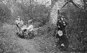 Mayor Prints: Picking flowers, Lord Mayor Treloar Cripples Home, Alton, H