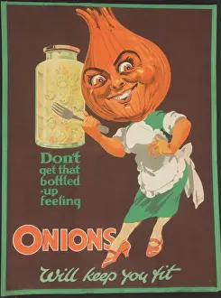 Humanised Prints: Pickled onion advertisement