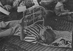 Oregon Prints: Picnic on the Fourth of July. Vale, Oregon