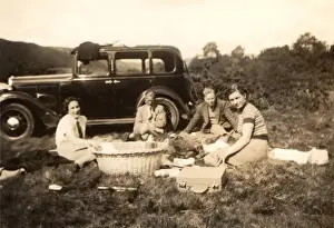 Hamper Prints: Picnic and Hillman Minx