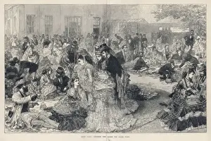 Grandstand Prints: PICNICKING AT ASCOT
