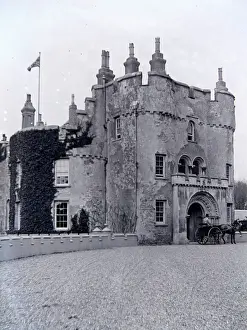 Chimneys Prints: Picton Castle, near Haverfordwest, South Wales