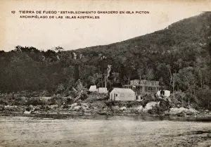 Argentina Prints: Picton Island, Tierra del Fuego, Argentina, South America