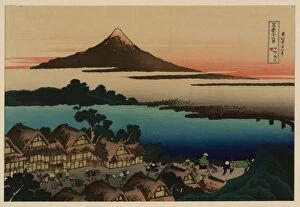 Images Dated 9th May 2012: Pictorial envelope for Hokusais 36 views of Mount Fuji seri