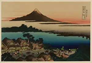 Fuji Prints: Pictorial envelope for Hokusais 36 views of Mount Fuji seri