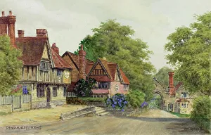 Picturesque scene at Penshurst, Kent
