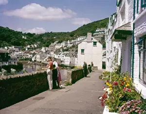 Steep Prints: Picturesque scene at Polperro, Cornwall