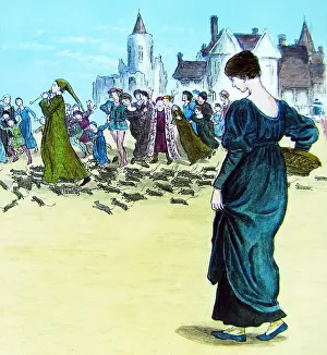 The Pied Piper of Hamelin by Kate Greenaway Victorian period