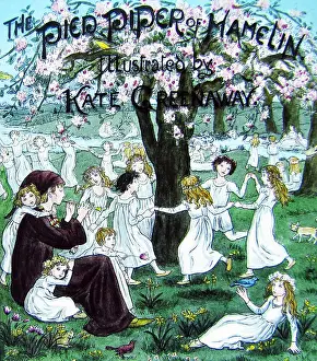 The Pied Piper of Hamelin by Kate Greenaway Victorian period