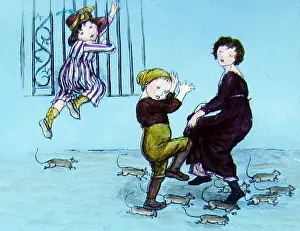 The Pied Piper of Hamelin by Kate Greenaway Victorian period