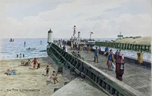 Pier Prints: Pier at Littlehampton, Sussex