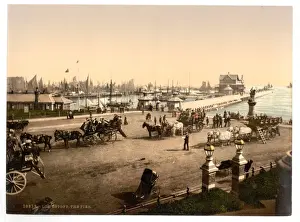 Lowestoft Prints: The pier, Lowestoft, England