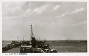 Pier at Manama, Bahrain, Persian Gulf