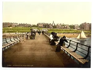 Hunstanton Prints: From the pier, New Hunstanton, England
