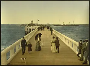 Ostend Prints: Pier, Ostend, Belgium