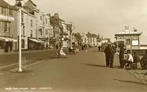 Pier Parade, Deal, Kent - Judges real photo postcard 1936