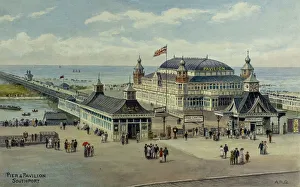 Pier and Pavilion, Southport, Lancashire