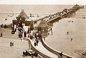 Skegness Prints: The Pier, Skegness early 1900's