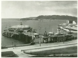 Images Dated 1st May 2018: Pier and Sound, Plymouth Hoe, Devon