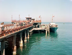 Swanage Prints: The pier, Swanage