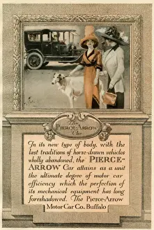 Widow Prints: Pierce-Arrow + Borzoi
