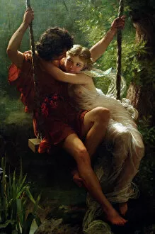 Pierre Collection: Pierre Auguste Cot (1837-1883). Spring, 1873