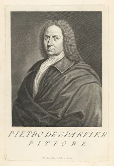 Pierre Esparvier, French painter, 1663-1731