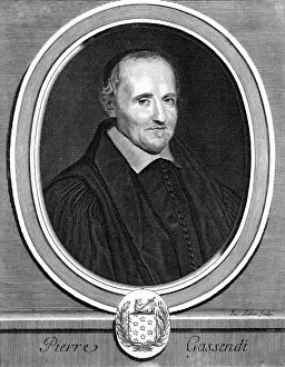 Skullcap Prints: Pierre Gassendi / J Lubin