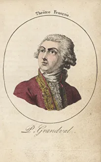 Theatre Francais Prints: Pierre Grandval, French actor, as the Misanthrope