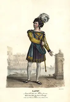 Pierre Lafon as Dom Pedre in Pierre de Portugal, 1823
