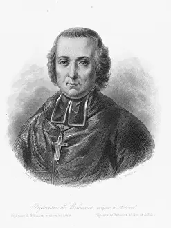 1741 Prints: Pierre Pigneau de Behaine, French missionary