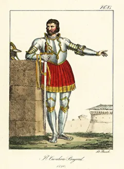 1520 Prints: Pierre Terrail, le Chevalier Bayard, 1520