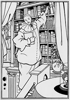Bookcase Prints: Pierrot