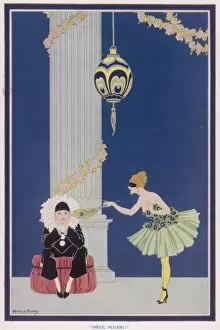 1921 Collection: Pierrot and Columbine -- Smile, Please