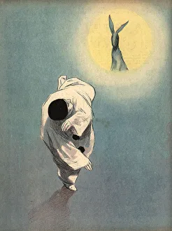 Fleeing Prints: Pierrot Fleeing A Hare