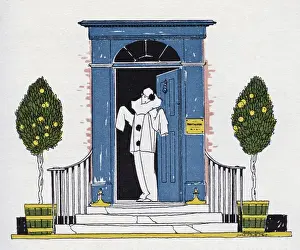 Shrub Prints: Pierrot on Pantaloons doorstep