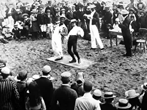 Pierrots on the sands, Blackpool