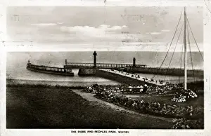The Piers & Peoples Park, Whitby, Yorkshire