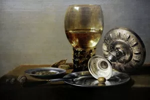 Images Dated 15th February 2012: Pieter Claesz (c. 1597-1660). Still life, c. 1635