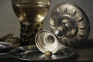 Pieter Collection: Pieter Claesz (c. 1597-1660). Still life, c. 1635. Detail