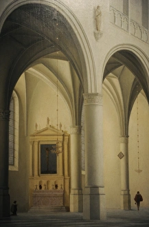 Catharijneconvent Collection: Pieter Jansz. Saenredam (1597-1665). Dutch painter. Saint-La