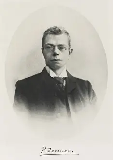 Pieter Prints: Pieter Zeeman / Nobel 1902