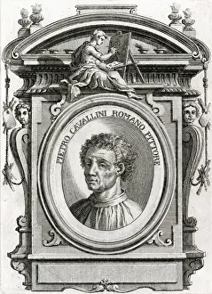 Romanus Prints: Pietro Cavallini - Italian painter and mosaic designer