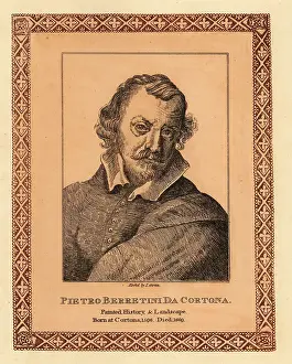 Authentic Originals Prints: Pietro da Cortona, Italian Baroque painter and architect