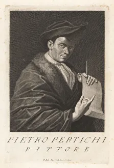 Draughtsman Prints: Pietro Pertichi, Italian painter, 1675-1756