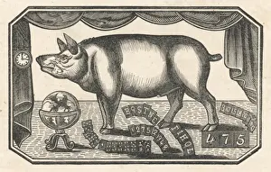 Learned Prints: Pig / Learned Toby 18C